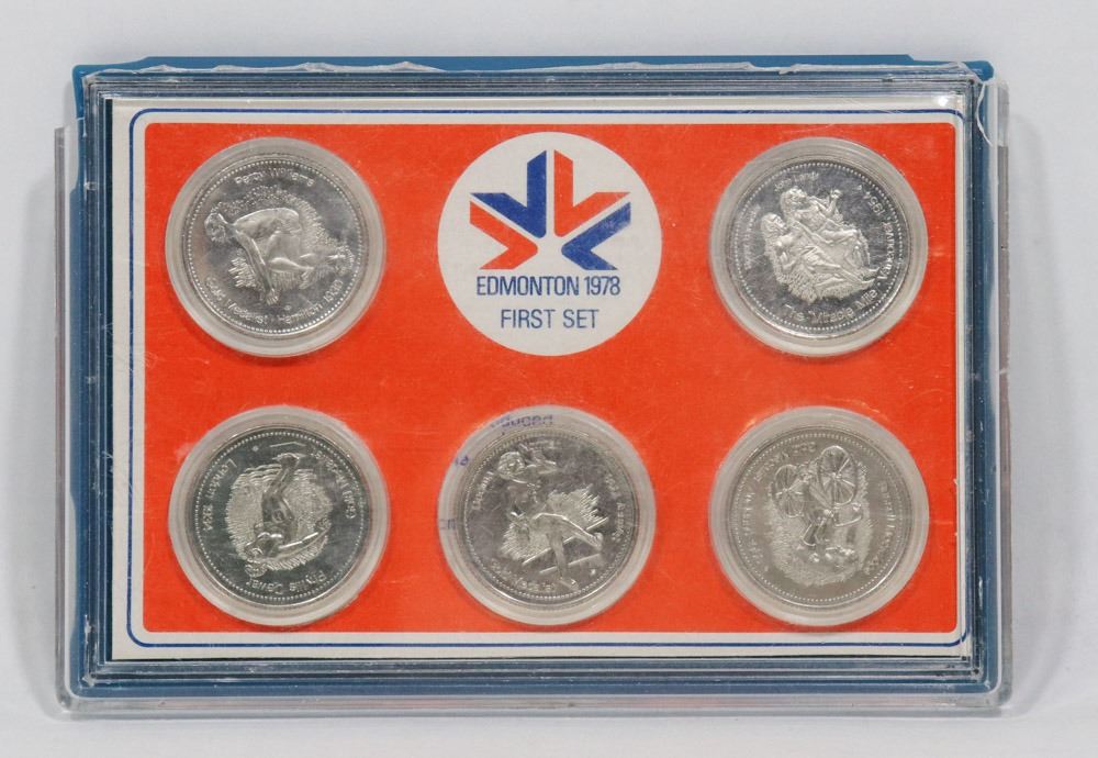 1978 CANADIAN EDMONTON COMMONWEALTH GAMES COIN Kastner Auctions