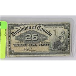 1900 CANADIAN SHINPLASTER