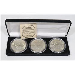 US FIRST, LAST AND BI CENTENNIAL IKE DOLLAR