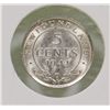 Image 1 : UNCIRCULATED NEWFOUNDLAND 1941 C SILVER 5 CENT