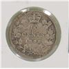 Image 1 : 1898 QUEEN VICTORIA 10 CENT COIN