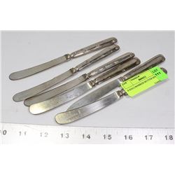 6 HALLMARKED BUTTER KNIVES