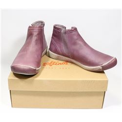 WOMENS SOFTINOS PURPLE SHOES