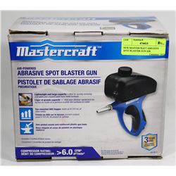 NEW MASTERCRAFT ABRASIVE SPOT BLASTER GUN AIR