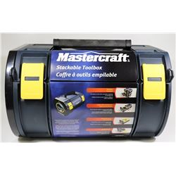 NEW MASTERCRAFT 19" STACKABLE TOOL BOX