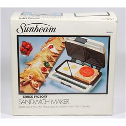 SUNBEAM SANDWICH MAKER