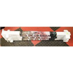 LOT OF 3 WHITE 45 DEGREE ANGLE POSTS