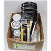 Image 1 : BIN OF ASSORTED HARDWARE, SCREWS AND LATCHES