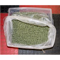 BIN OF PRESSURE TREATED 1-1/4" SCREWS