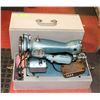 Image 1 : DOMESTIC TABLE TOP SEWING MACHINE, WORKING
