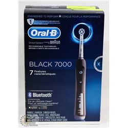 ORAL B BLACK 7000 RECHARGABLE TOOTHBRUSH