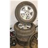 Image 1 : SET OF 4 FACTORY FORD 16"-RIMS, ALUMINUM,