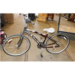 POLICE SEIZURE DELSOL LXI 7.2 MAROON AND SILVER