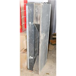 PAIR OF WOOD TRUCK TOOL BOXES