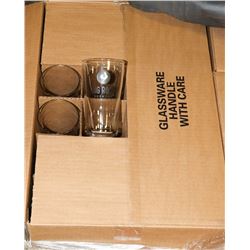 CASE OF 24 BIG ROCK BEER GLASSES