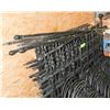 Image 1 : LOT OF 10 -3 FT DECORATIVE IRON FENCING