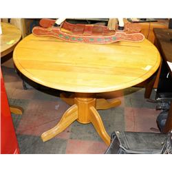 WOOD DOUBLE DROP LEAF TABLE