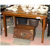 Image 1 : NEW WOOD TONE 36" X 47" X 31" KITCHEN TABLE