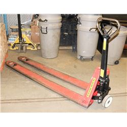 PALLET JACK, SLIM LONG FORKS 5FT LIONG 5500LB CAP