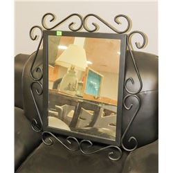 METAL FRAMED MIRROR