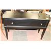 Image 1 : BLACK SOLID WOOD ENTRANCE TABLE W/