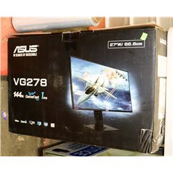 BROKEN/DAMAGED ASUS 27" WIDE SCREEN MONITOR AS IS