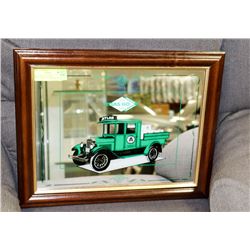 ATLAS SUPPLY CO 60TH ANNIVERSARY FRAMED MIRROR