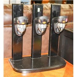 3 BOTTLE LIQUOR DISPENSER.