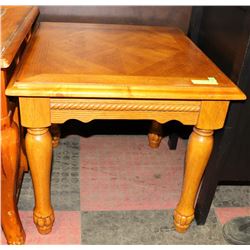 SOLID WOOD DECORATIVE SIDE TABLE