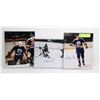 Image 1 : LOT OF 3 EDMONTON OILERS AL HAMILTON SIGNED 8X10