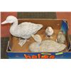 Image 1 : SET OF 4 GARDEN DUCKS.