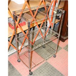 METAL WIRE 3 TIER STAND/SHELF