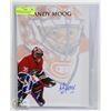 Image 1 : MONTREAL CANADIENS ANDY MOOG SIGNED 10X14 PHOTO
