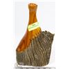 Image 1 : VINTAGE WOOD STUMP VASE