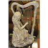 Image 1 : LADY PLAYING HARP.