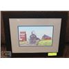 Image 1 : FRAMED "EASTWARD BOUND AND ON TIME" -