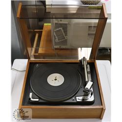 VINTAGE DUAL 1010 RECORD PLAYER W/ SNEASE GUARD