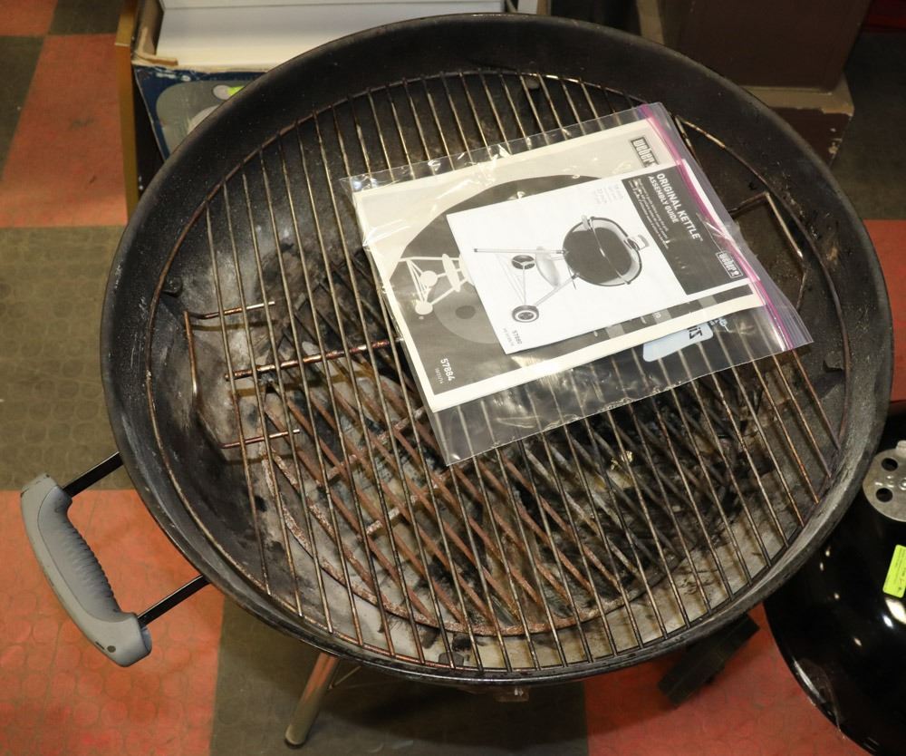 WEBER "ORIGINALO KETTLE" BRIQUETTE BBQ