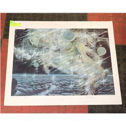 MICHAEL R. WHIPPLE PRINT "TWILA" PENCIL SIGNED.