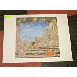 MICHAEL R. WHIPPLE PRINT "DIVINITY" PENCIL SIGNED.