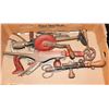 Image 1 : ANTIQUE DRILLS & ASSORTED TOOLS