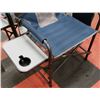 Image 3 : NEW! DIRECTOR CHAIR WITH SIDE TABLE