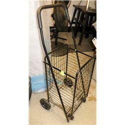FOLDING SHOPPING CADDY