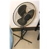 Image 1 : BLACK 3-SPEED FLOOR FAN - SWIVEL, TILT,