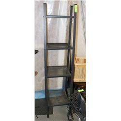 4 TIER METAL SHELF. 14 X 59 X 13