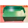 Image 1 : GREEN STORAGE BENCH 31" X 22" 16"