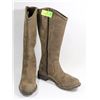 Image 1 : TIMBERLAND WOMENS MAIN HILL TALL BROWN NUBUCK