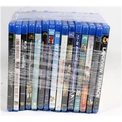 BUNDLE OF 15 BLU-RAY DVD MOVIES INCL.
