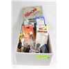 Image 1 : BOX W/NEW FISHING TACKLE, LURES, LINE AND