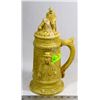 Image 1 : LARGE BEER STEIN WITH LID HANDMADE